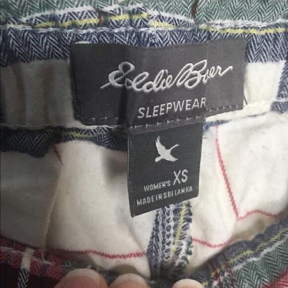 Eddie Bauer Size XS Classic Plaid Flannel
Drawstring Pajama Pants - Picture 2 of 4